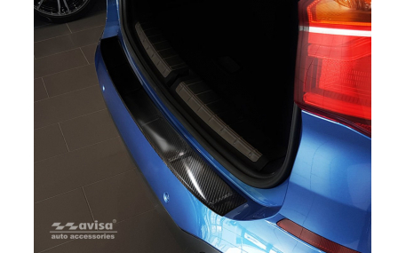 Накладка на задний бампер BMW X1 F48