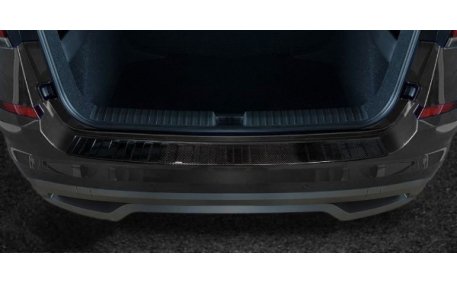 Накладка на задний бампер Skoda Kamiq