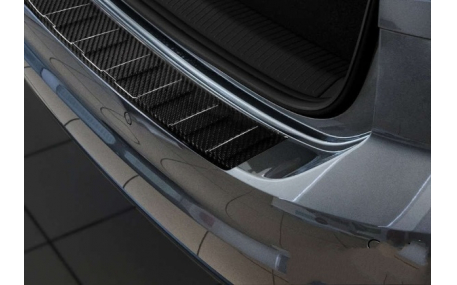 Накладка на задний бампер Volkswagen Golf 7