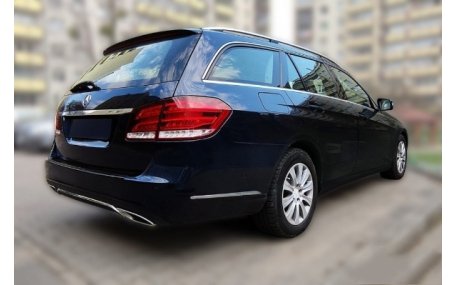 Накладка на задний бампер Mercedes E-class W212