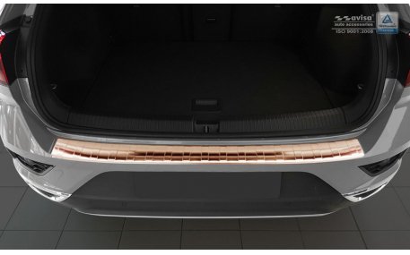 Накладка на задний бампер Volkswagen T-Roc