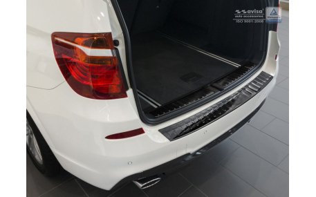 Накладка на задний бампер BMW X3 F25