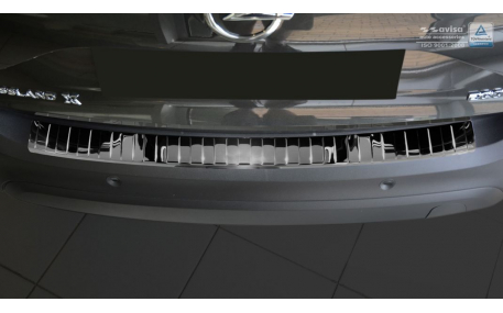 Накладка на задний бампер Opel Crossland X