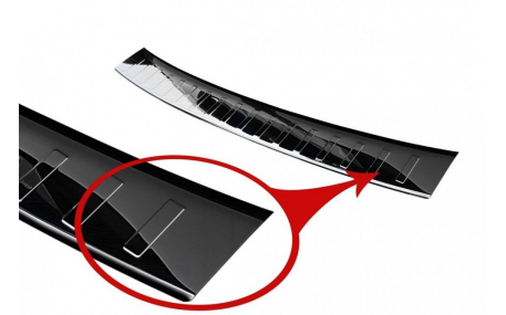 Накладка на задний бампер Volvo V70