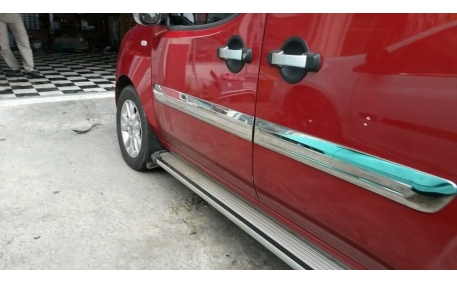 Хром накладки Fiat Doblo