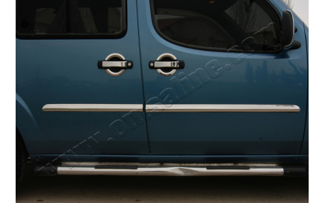 Хром накладки Fiat Doblo