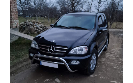 Хром накладки Mercedes ML-class W163