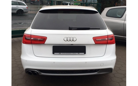 Накладка задняя Audi A6 C7 2011-2014