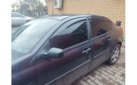 Дефлекторы окон Renault Megane