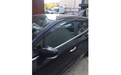 Дефлекторы окон Renault Clio 2012-2019