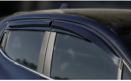 Дефлекторы окон Renault Clio 2012-2019