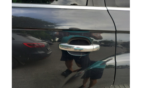 Хром накладки Audi Q7