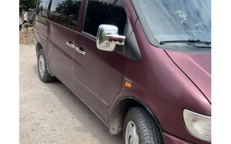 Хром накладки Mercedes Vito W638
