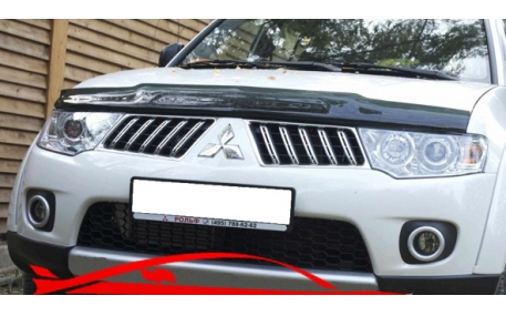 Дефлектор капота Mitsubishi Pajero Sport