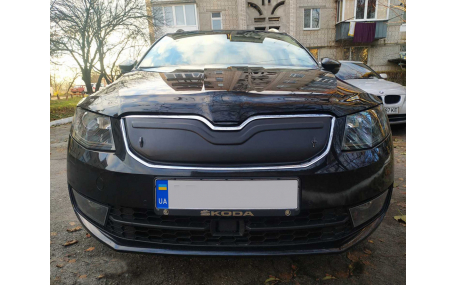 Зимняя накладка на решетку Skoda Octavia A7