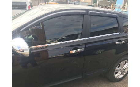 Хром накладки Nissan Qashqai J10 +2