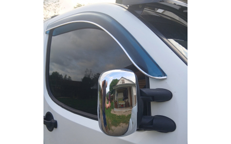Хром накладки Fiat Doblo