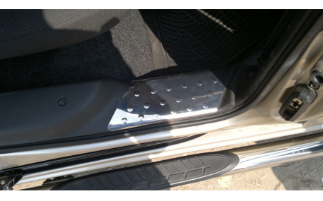 Накладки на пороги Fiat Doblo