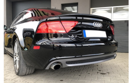Накладка задняя Audi A7 2010-2014
