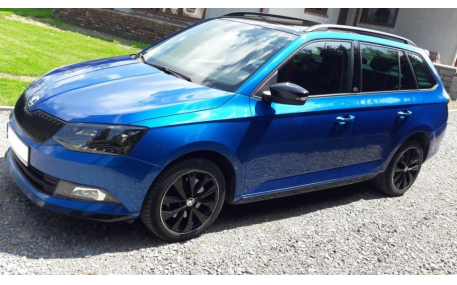 Накладка передняя Skoda Fabia