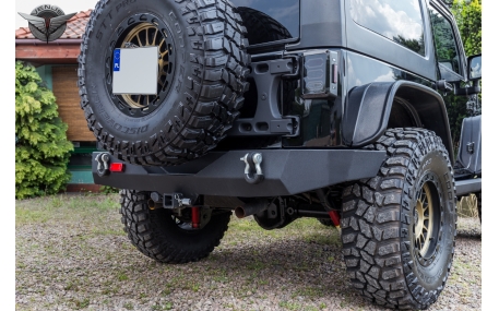 Бампер задний Jeep Wrangler JK