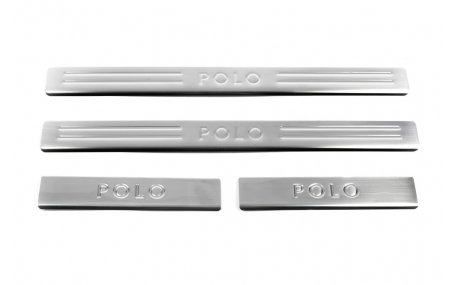 Накладки на пороги Volkswagen Polo