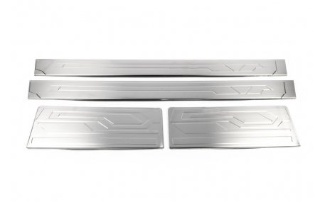 Накладки на пороги Ford Custom