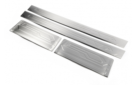 Накладки на пороги Ford Custom