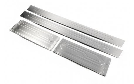 Накладки на пороги Ford Custom