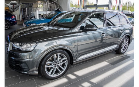 Хром накладки Audi Q7