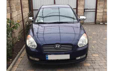 Хром накладки Hyundai Accent