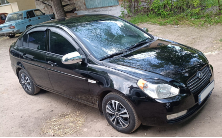 Хром накладки Hyundai Accent