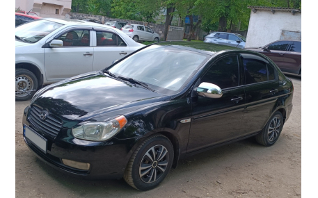 Хром накладки Hyundai Accent