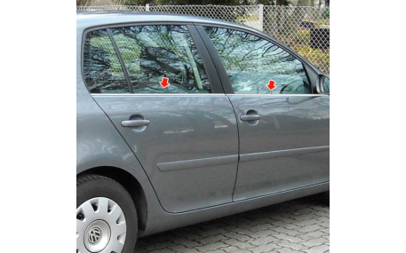 Хром накладки Volkswagen Golf 5