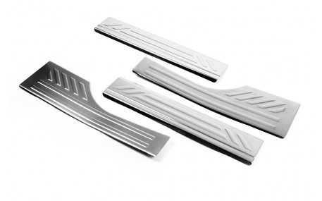 Накладки на пороги Fiat Doblo