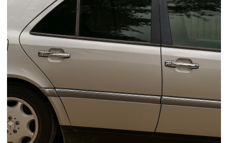 Хром накладки Mercedes ML-class W163