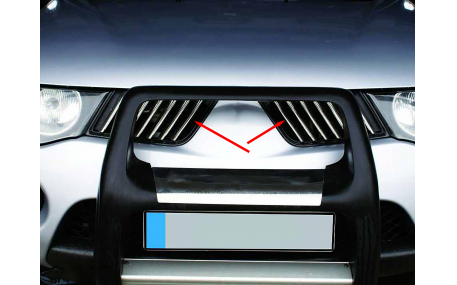 Хром накладки Mitsubishi L200