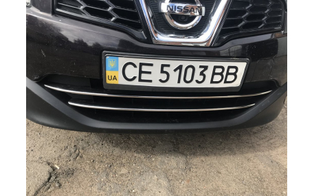 Хром накладки Nissan Qashqai J10