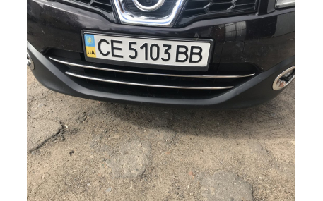 Хром накладки Nissan Qashqai J10