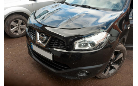 Дефлектор капота Nissan Qashqai J10 2010-2013