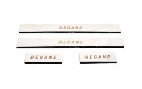Накладки на пороги Renault Megane