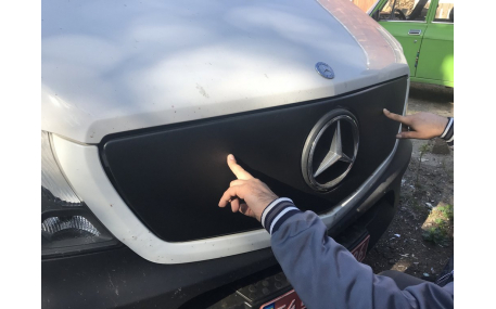 Зимняя накладка на решетку Mercedes Sprinter 2013-2018