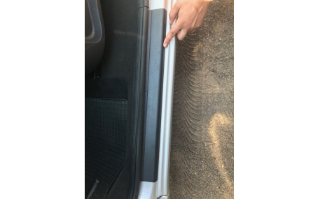 Накладки на пороги Mercedes Citan