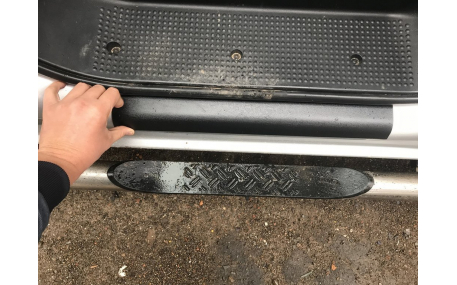 Накладки на пороги Opel Vivaro