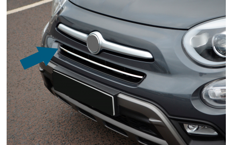Хром накладки Fiat 500X