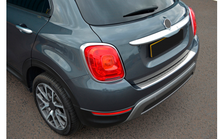 Накладка на задний бампер Fiat 500X