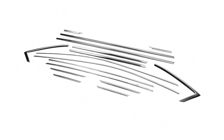 Хром накладки Opel Astra K