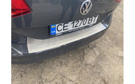 Накладка на задний бампер Volkswagen Passat B8