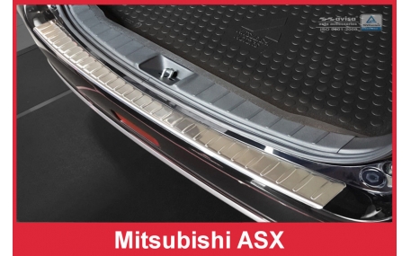 Накладка на задний бампер Mitsubishi ASX