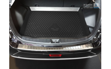 Накладка на задний бампер Mitsubishi ASX